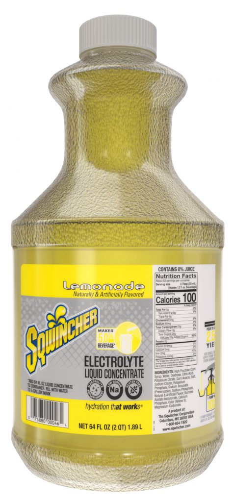 SQWINCHER LEMONADE 5 GALLON LIQUID - Liquid Concentrate